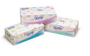 Veline Toffly Veline Sensitive touch ultra soft 150 pezzi in box