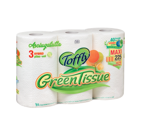 Asciugatutto Toffly GreenTissue 3 rotoli