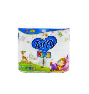 Carta Igienica Toffly Kids Junior Decorata 4 rotoli